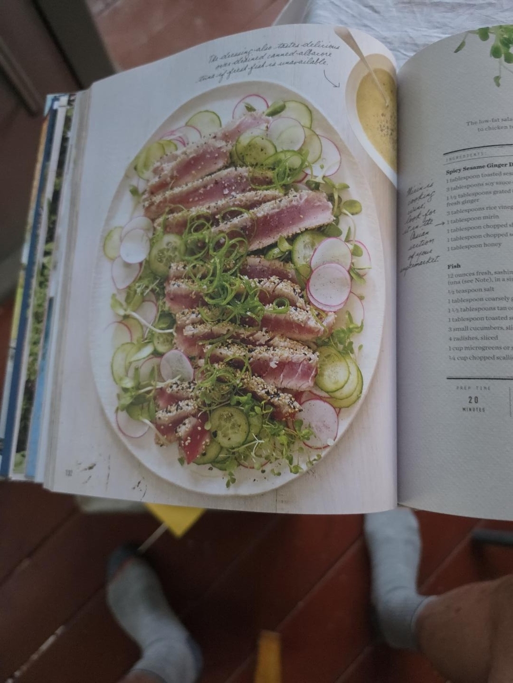 Food Health and Happiness Cookbook - White and Blue Cover by - Picture 10 of 12